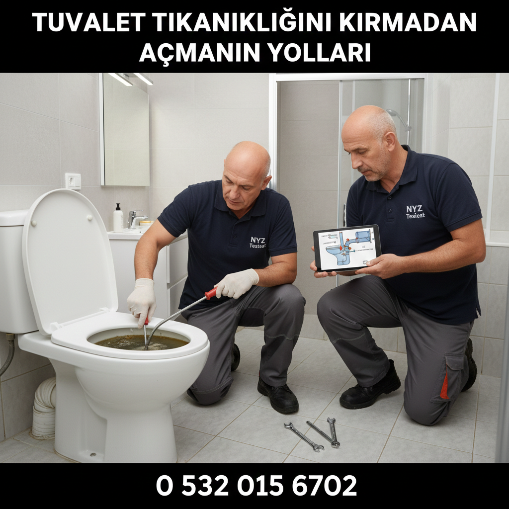 Tuvalet Tıkanıklığını Kırmadan Açmanın Yolları