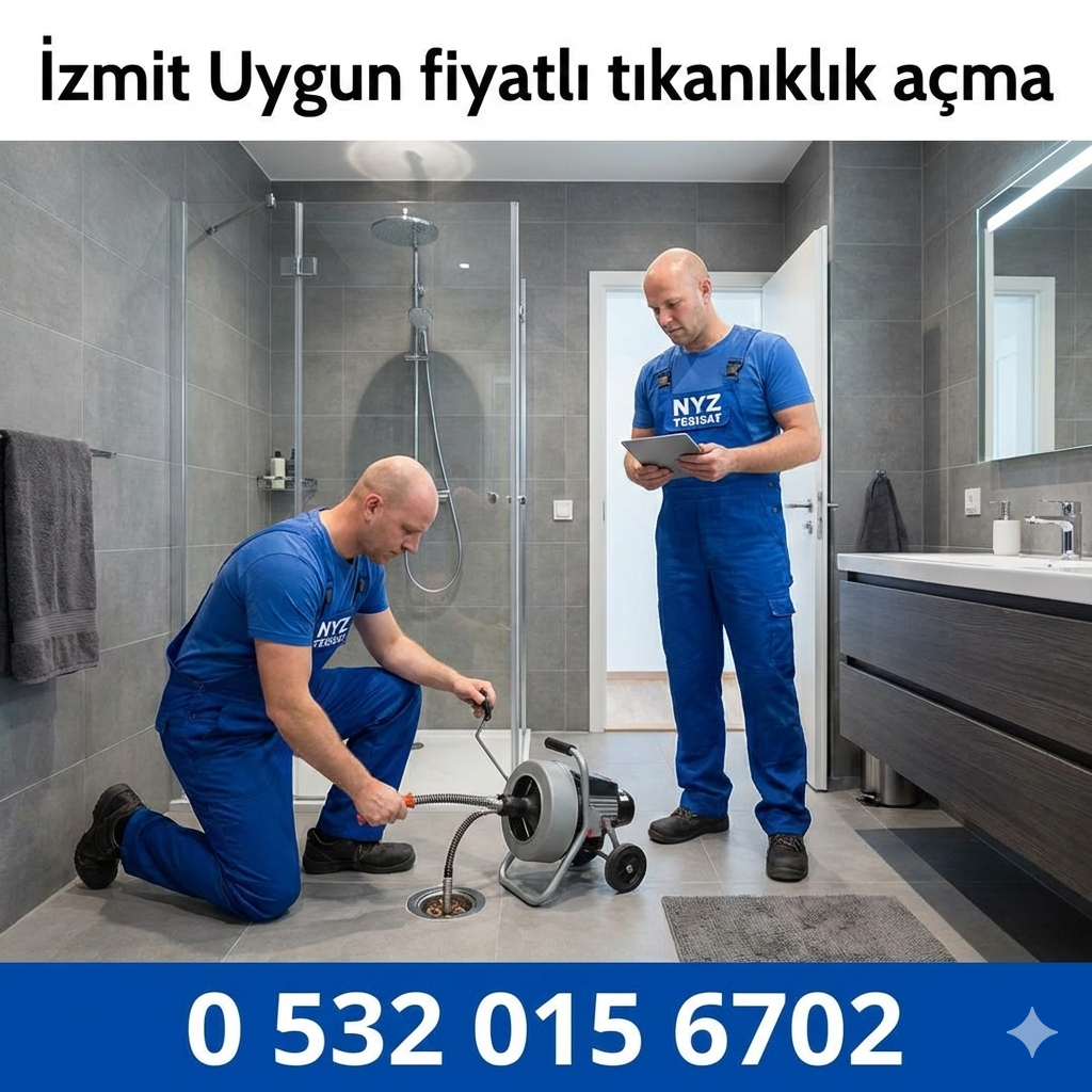 İzmit Uygun Fiyatlı Tıkanıklık Açma
