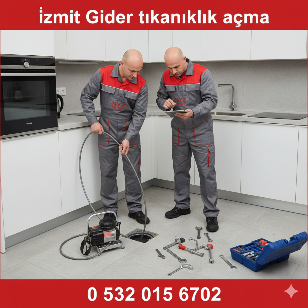İzmit Gider Tıkanıklık Açma