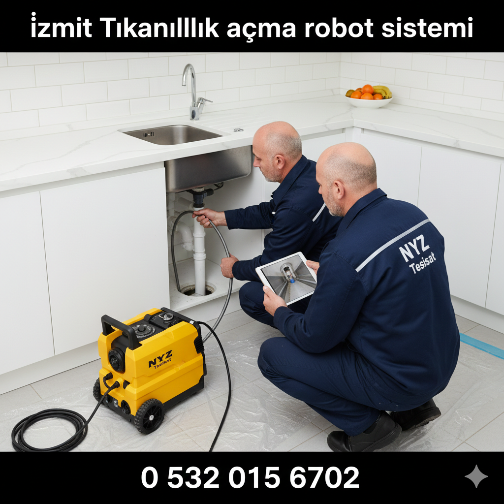İzmit Tıkanıklık Açma Robot Sistemi