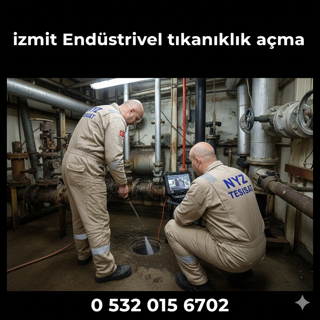 İzmit Endüstriyel Tıkanıklık Açma