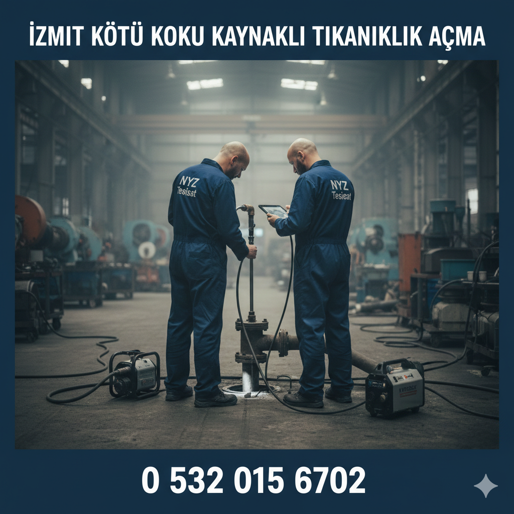 İzmit Kötü Koku Kaynaklı Tıkanıklık Açma