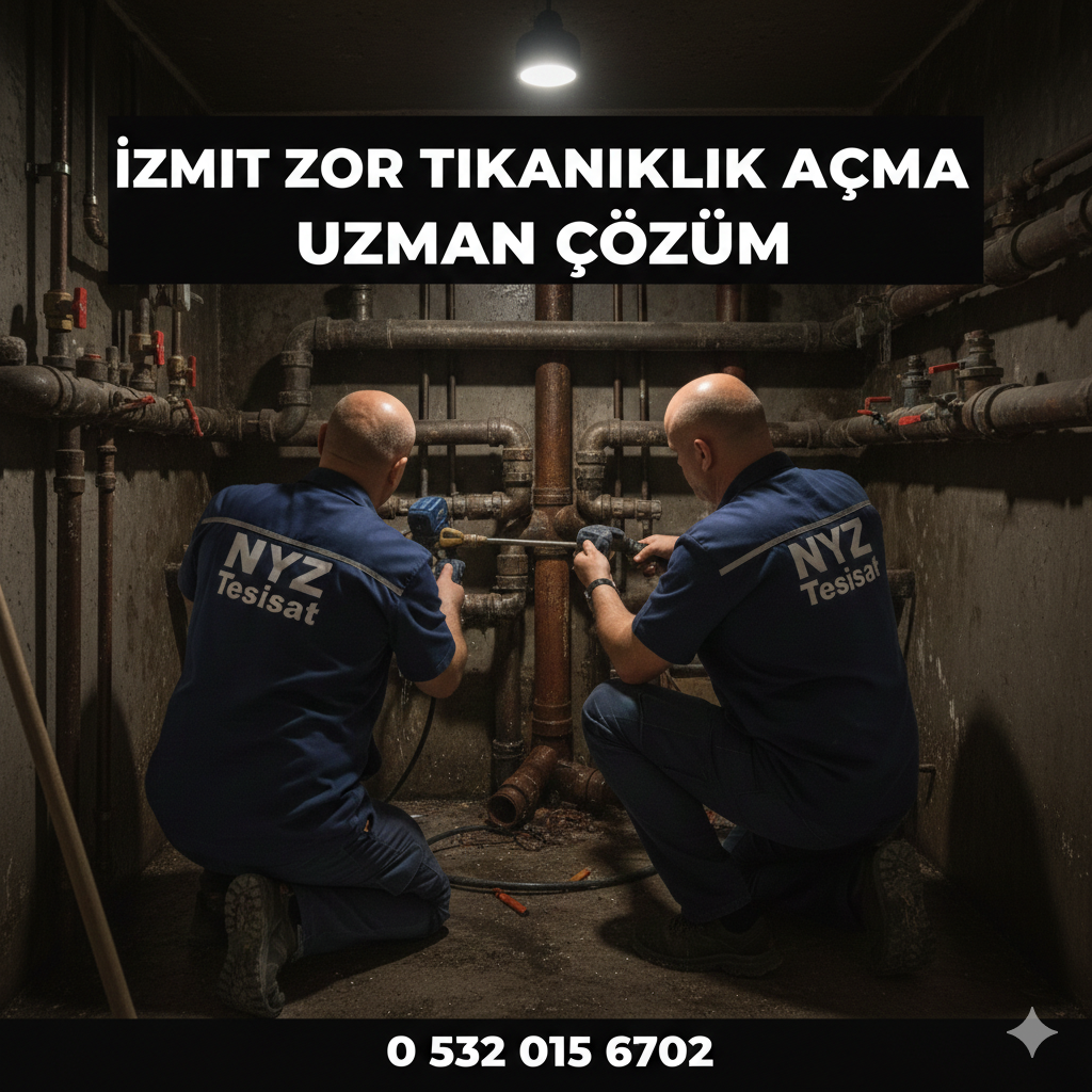 İzmit Zor Tıkanıklık Açma Uzman Çözüm