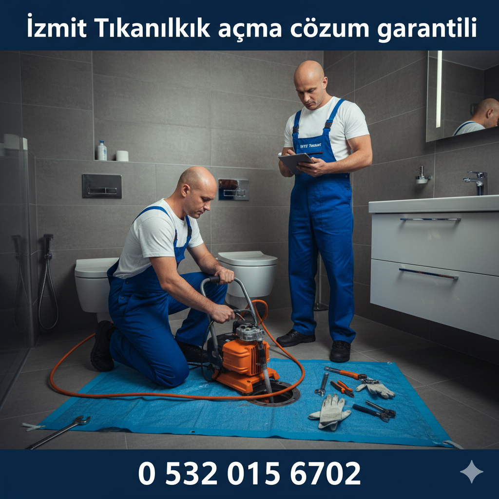 İzmit Tıkanıklık Açma Çözüm Garantili