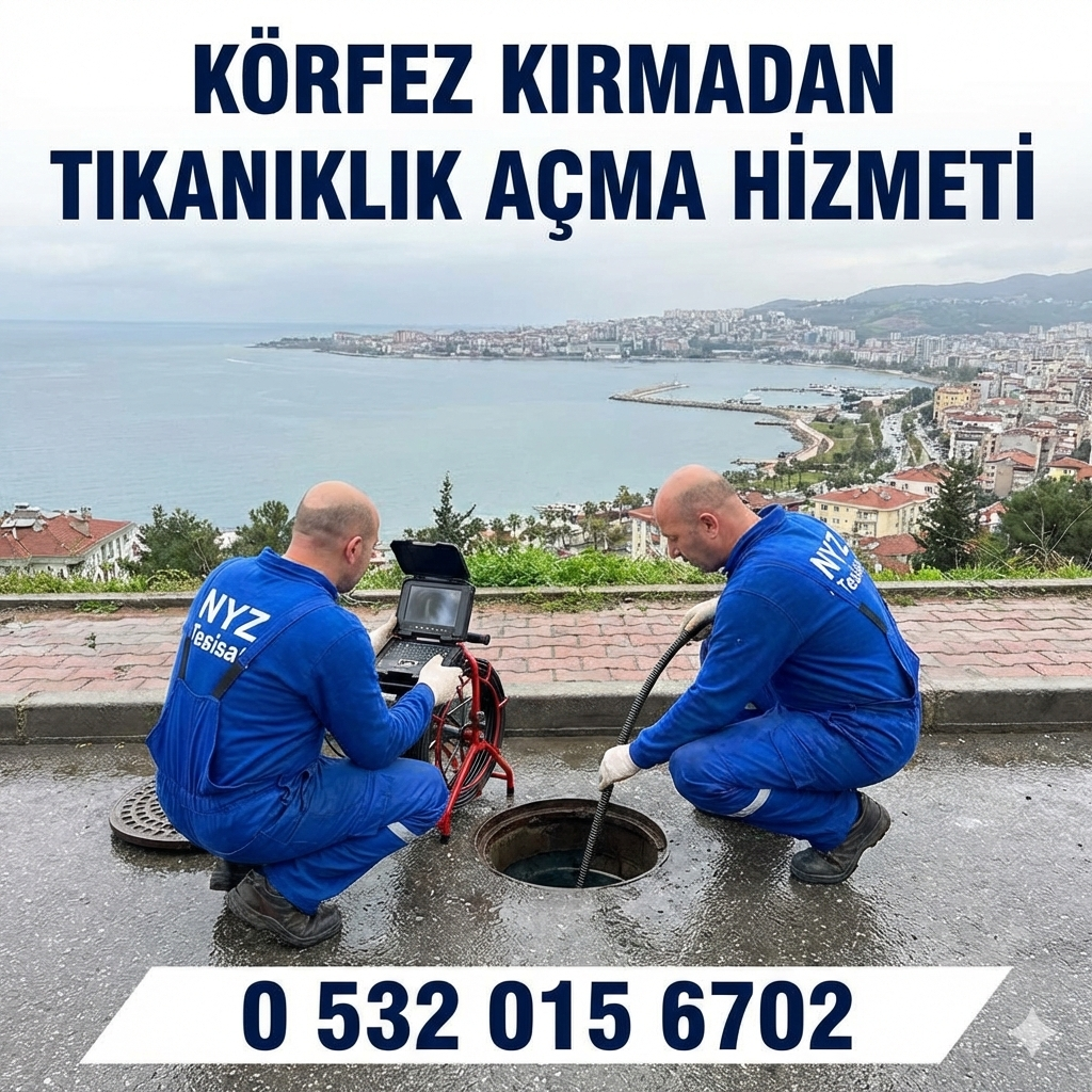 Körfez Kırmadan Tıkanıklık Açma Hizmeti