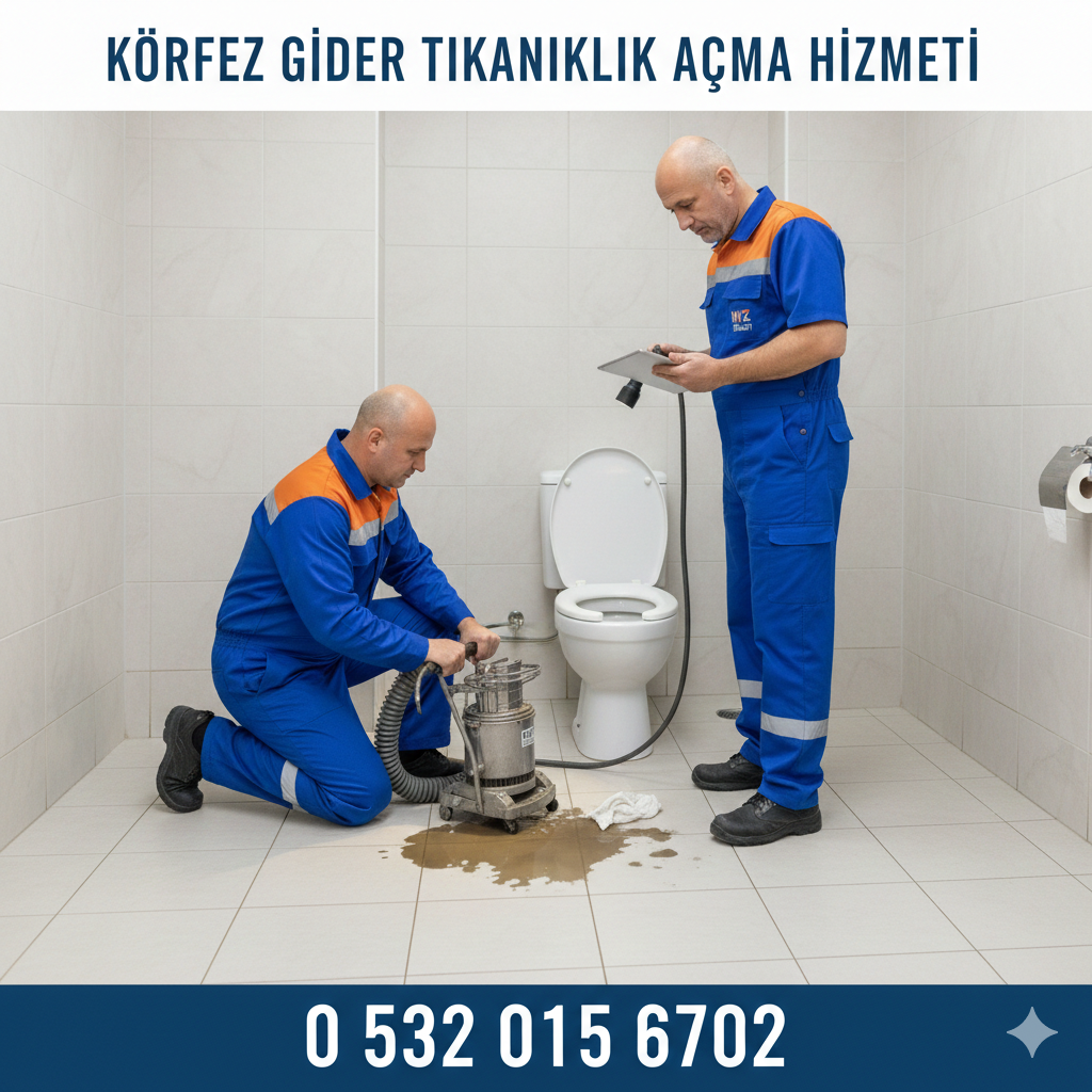 Körfez Gider Tıkanıklık Açma Hizmeti