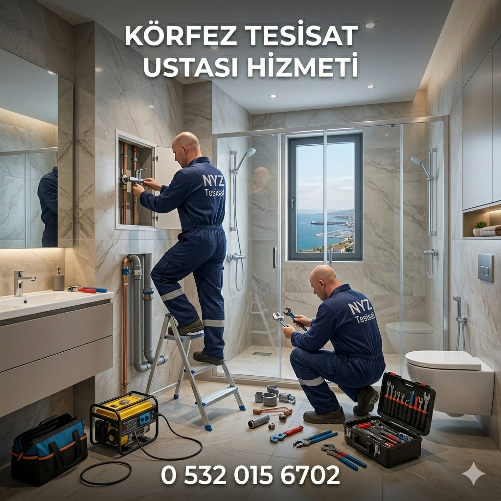 Körfez Tesisat Ustası Hizmeti