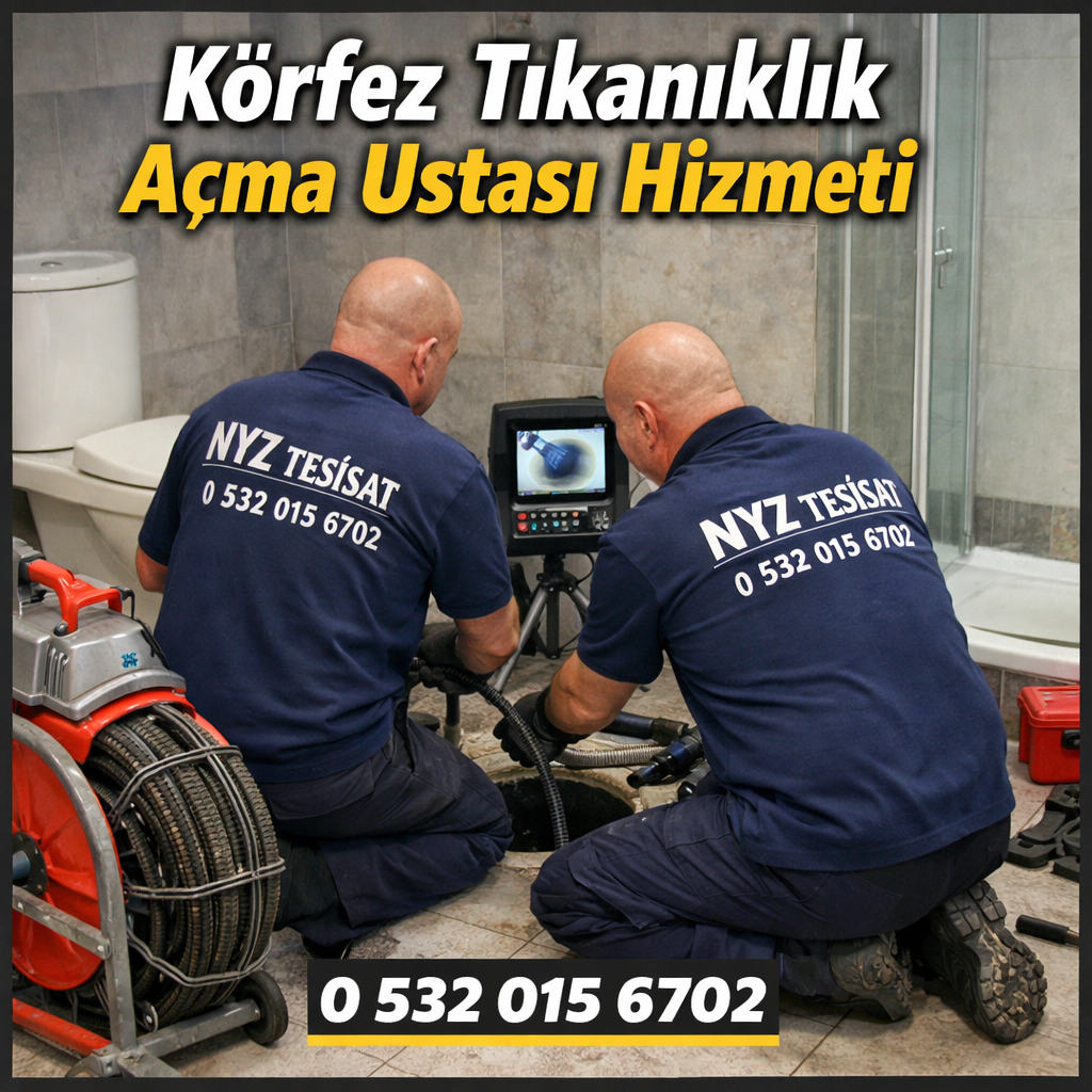 Körfez Tıkanıklık Açma Ustası Hizmeti