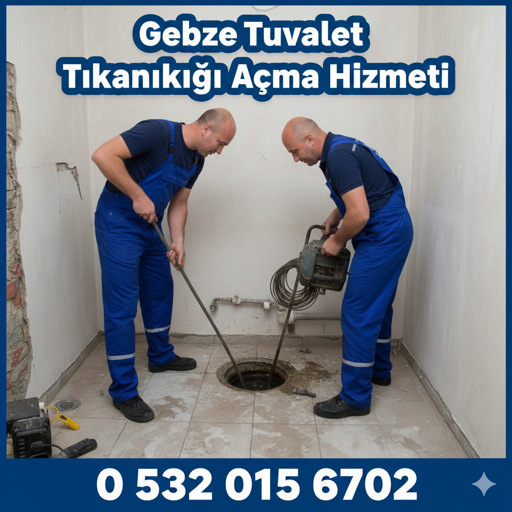 Gebze Tuvalet Açma Hizmeti