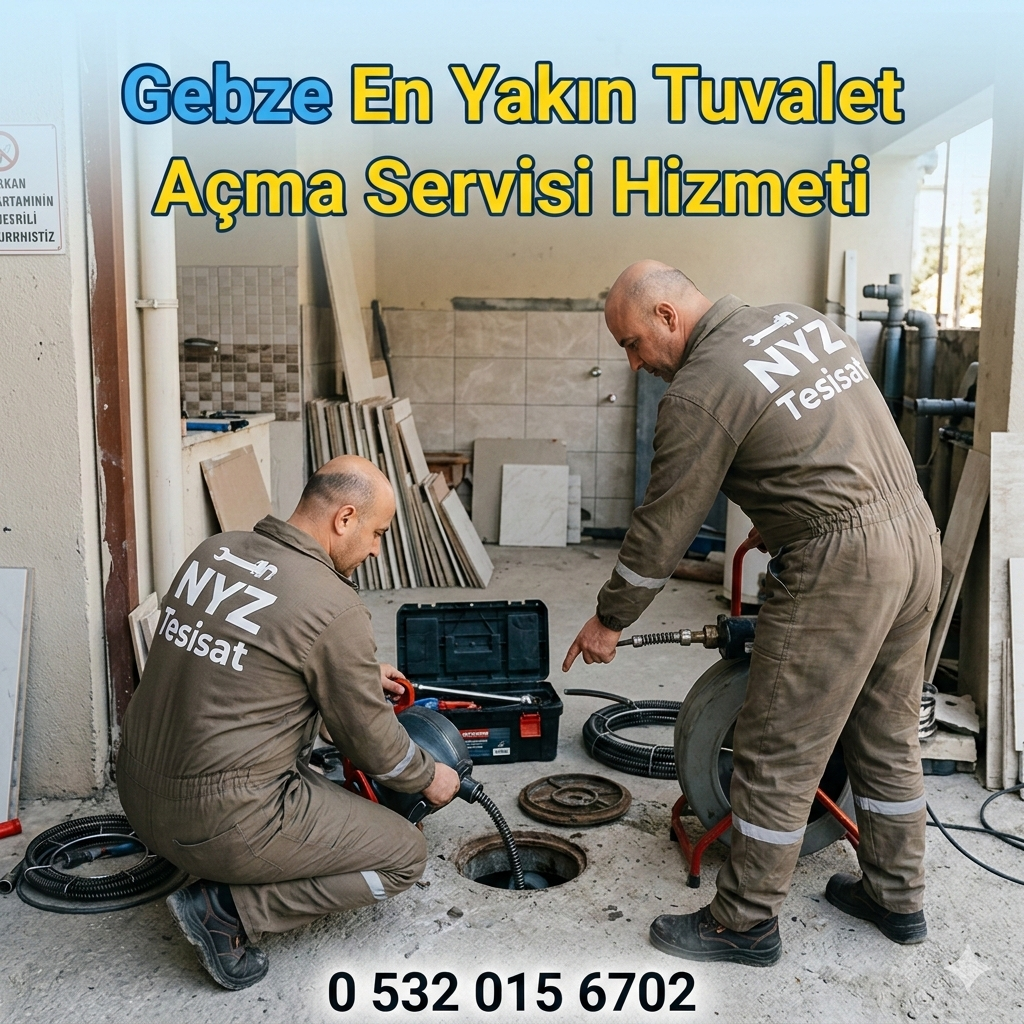 Gebze En Yakın Tuvalet Açma Servisi Hizmeti