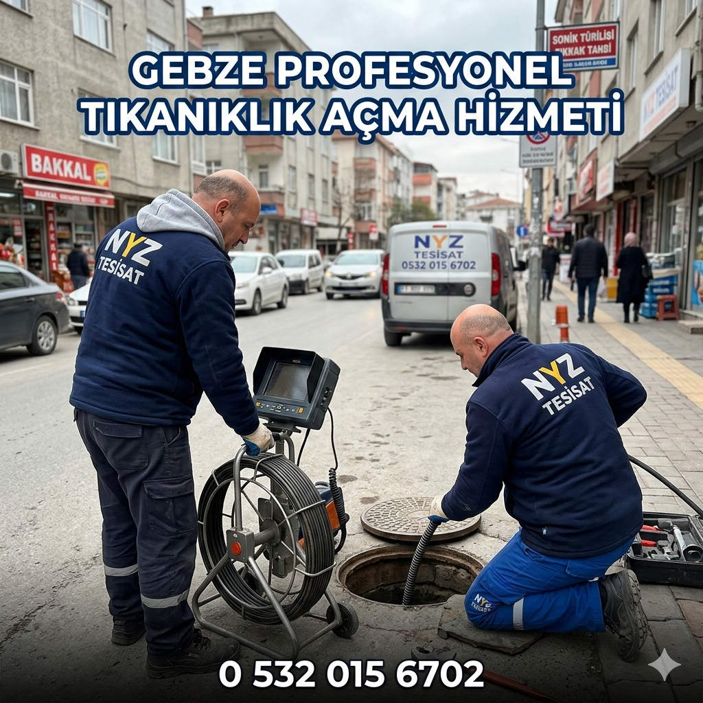 Gebze Profesyonel Tıkanıklık Açma Hizmeti
