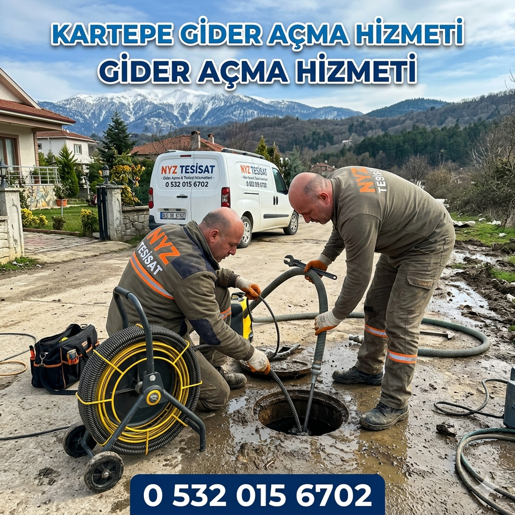 Kartepe Gider Açma Hizmeti