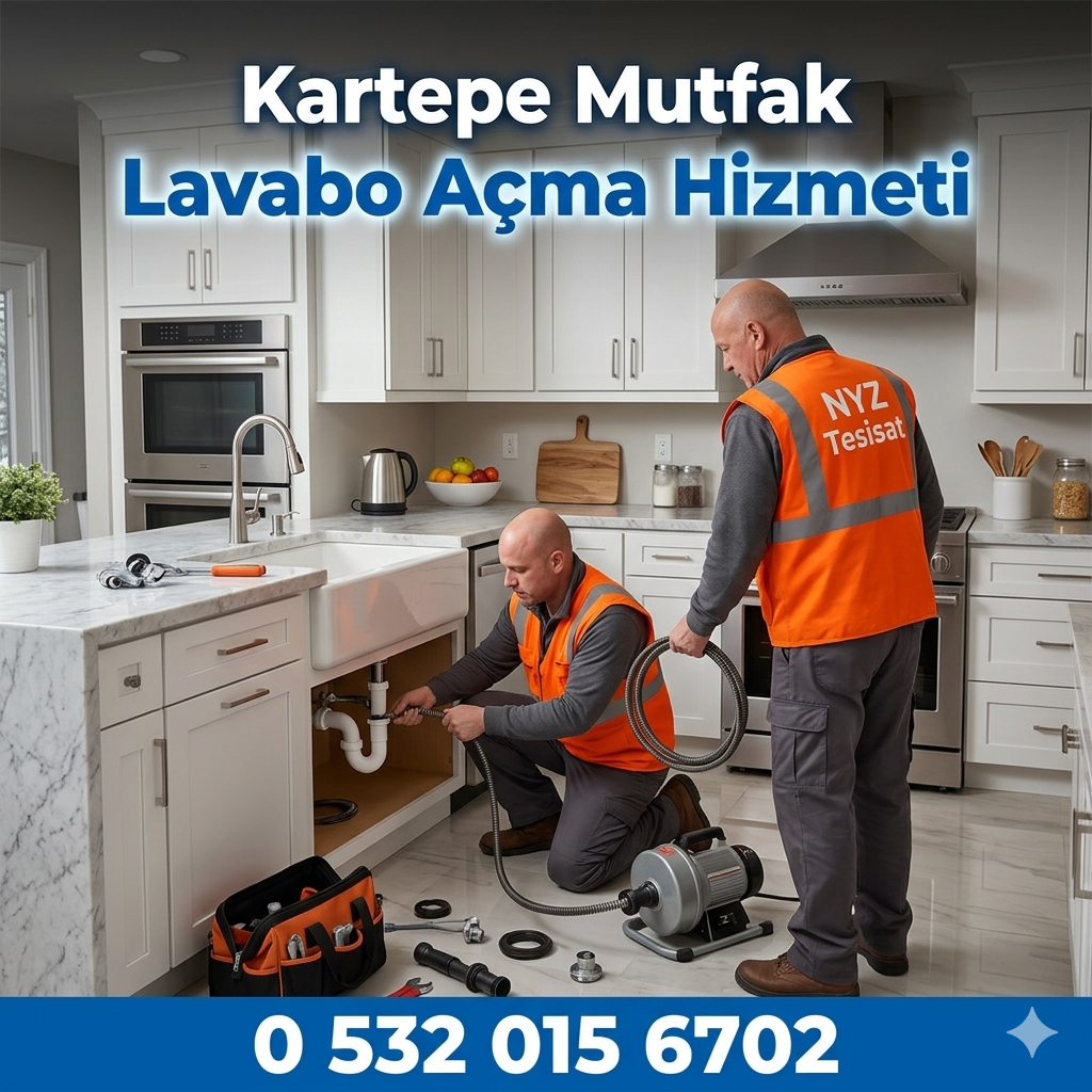 Kartepe Mutfak Lavabo Açma Hizmeti