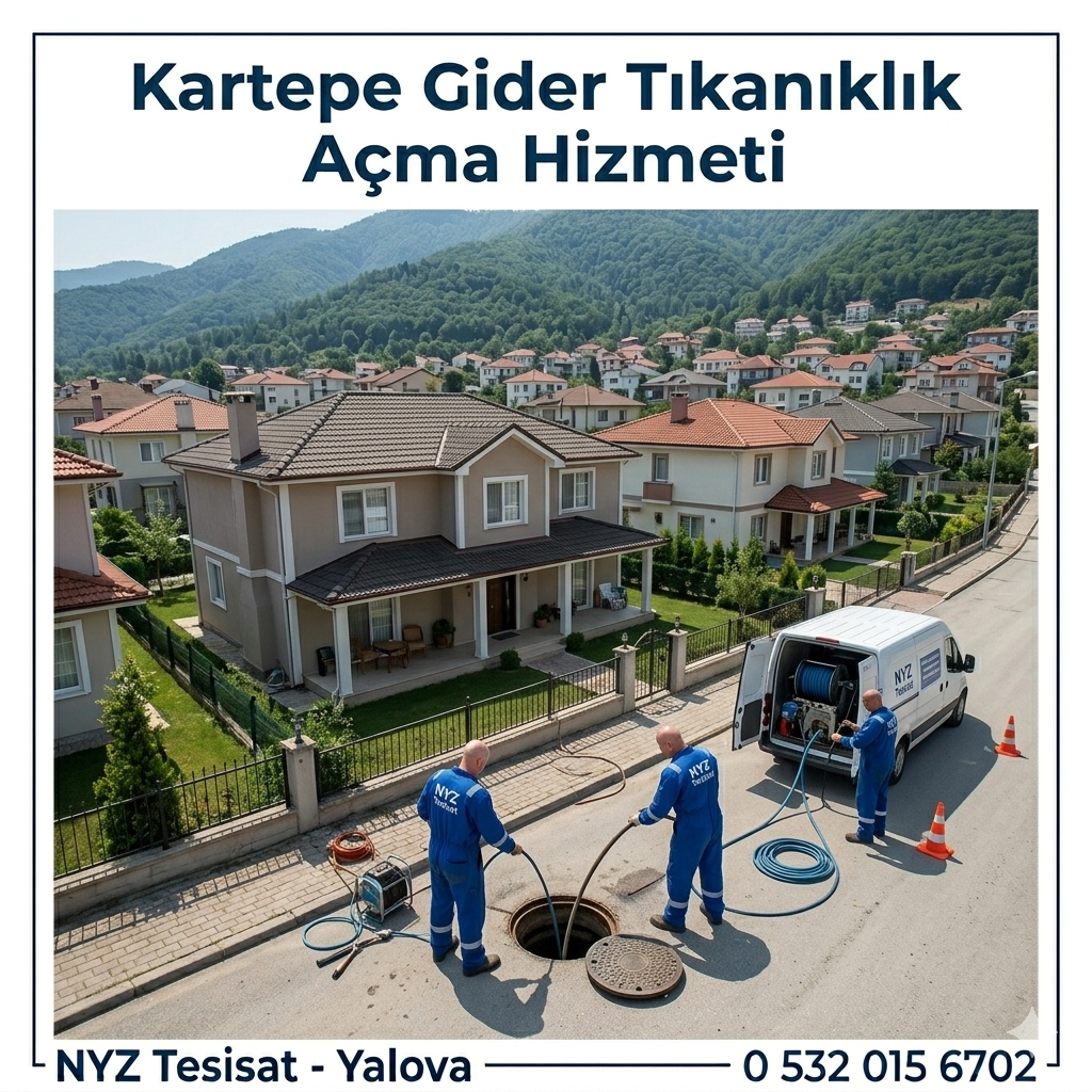Kartepe Gider Tıkanıklık Açma Hizmeti
