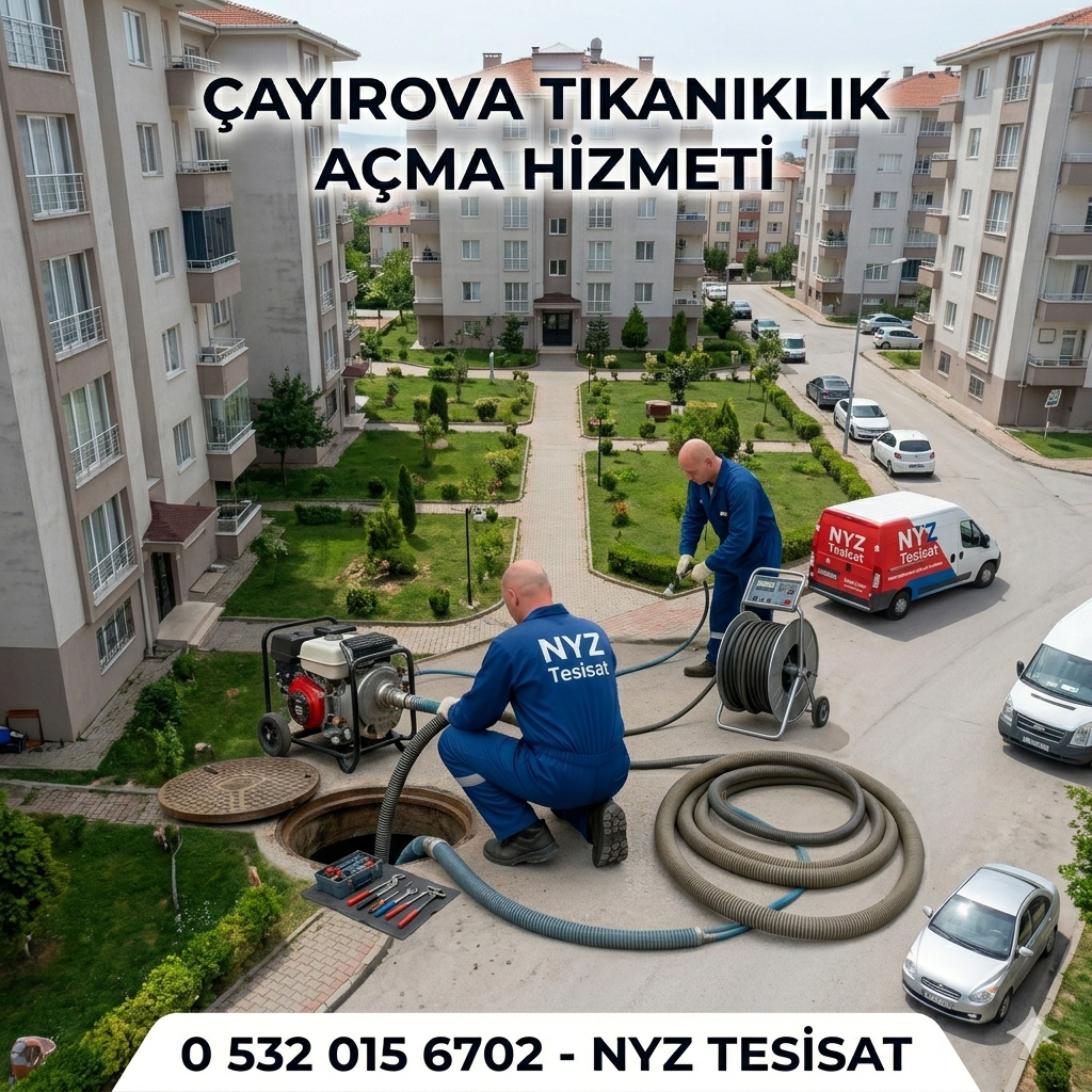 Çayırova Tıkanıklık Açma Hizmeti