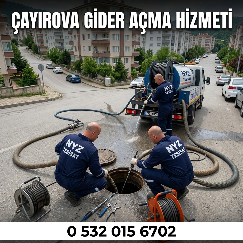 Çayırova Gider Açma Hizmeti
